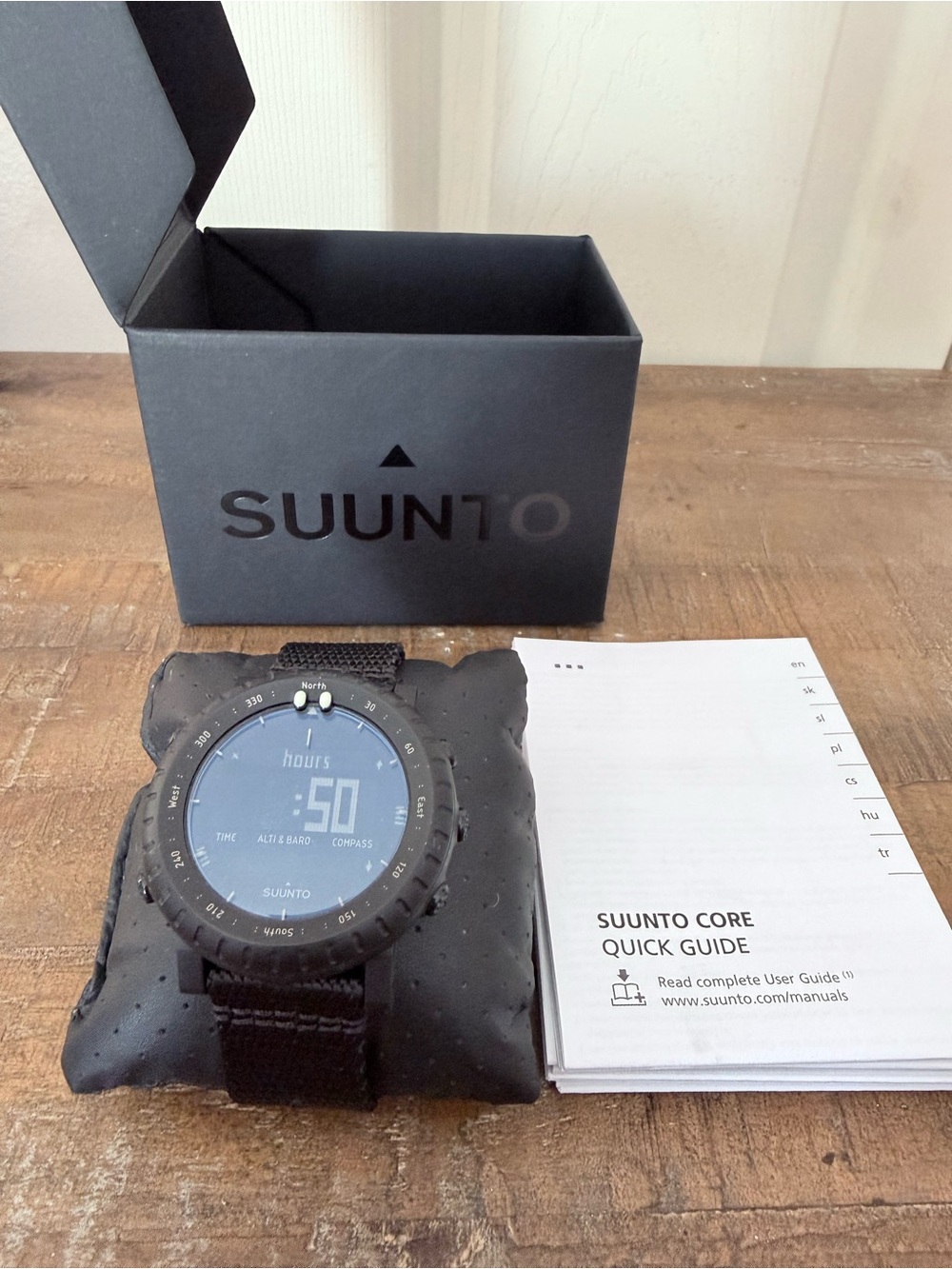 Suunto Core Black Outdoor Sports Watch - Black